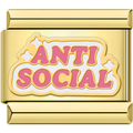 Pink "Anti-Social" Charm