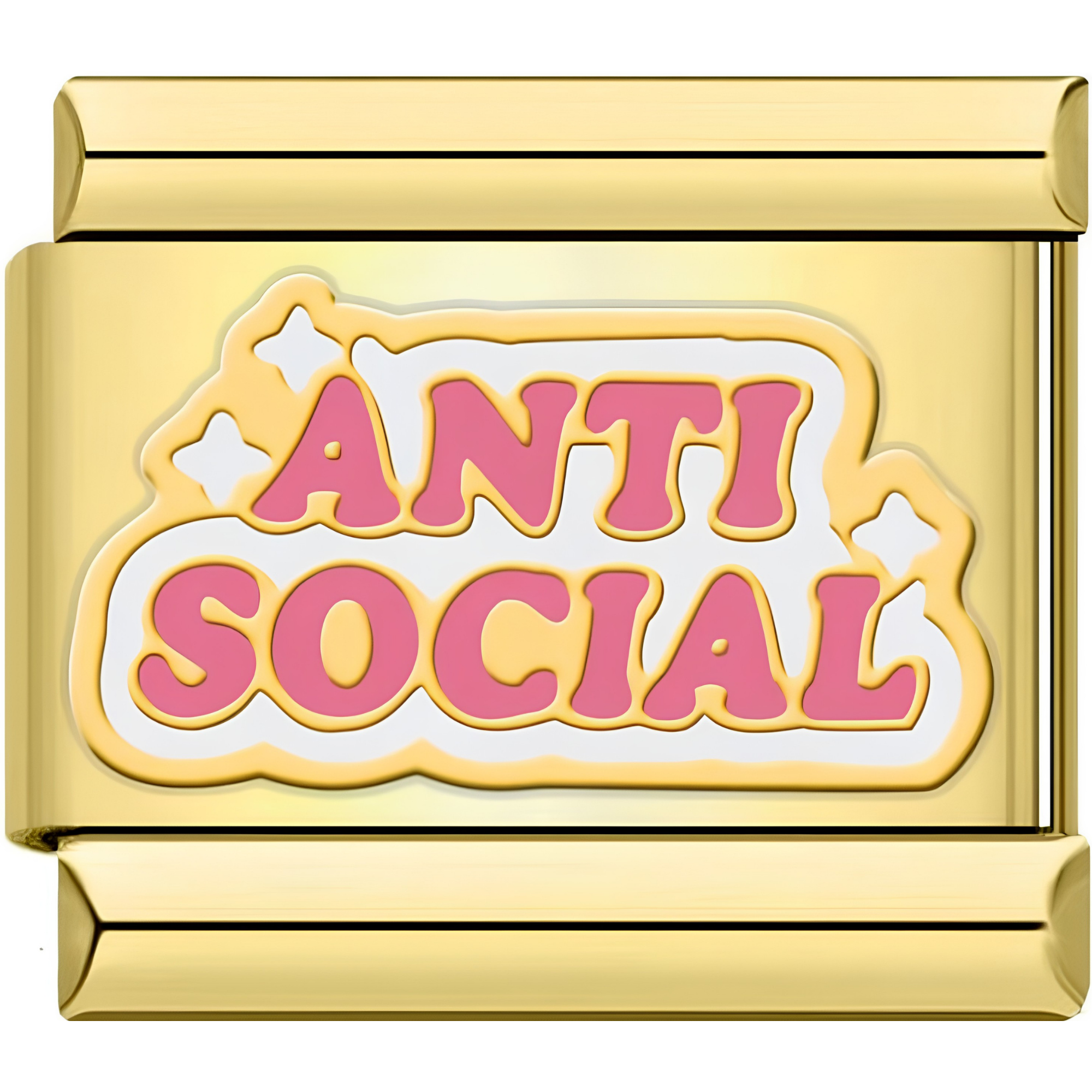 Pink "Anti-Social" Charm