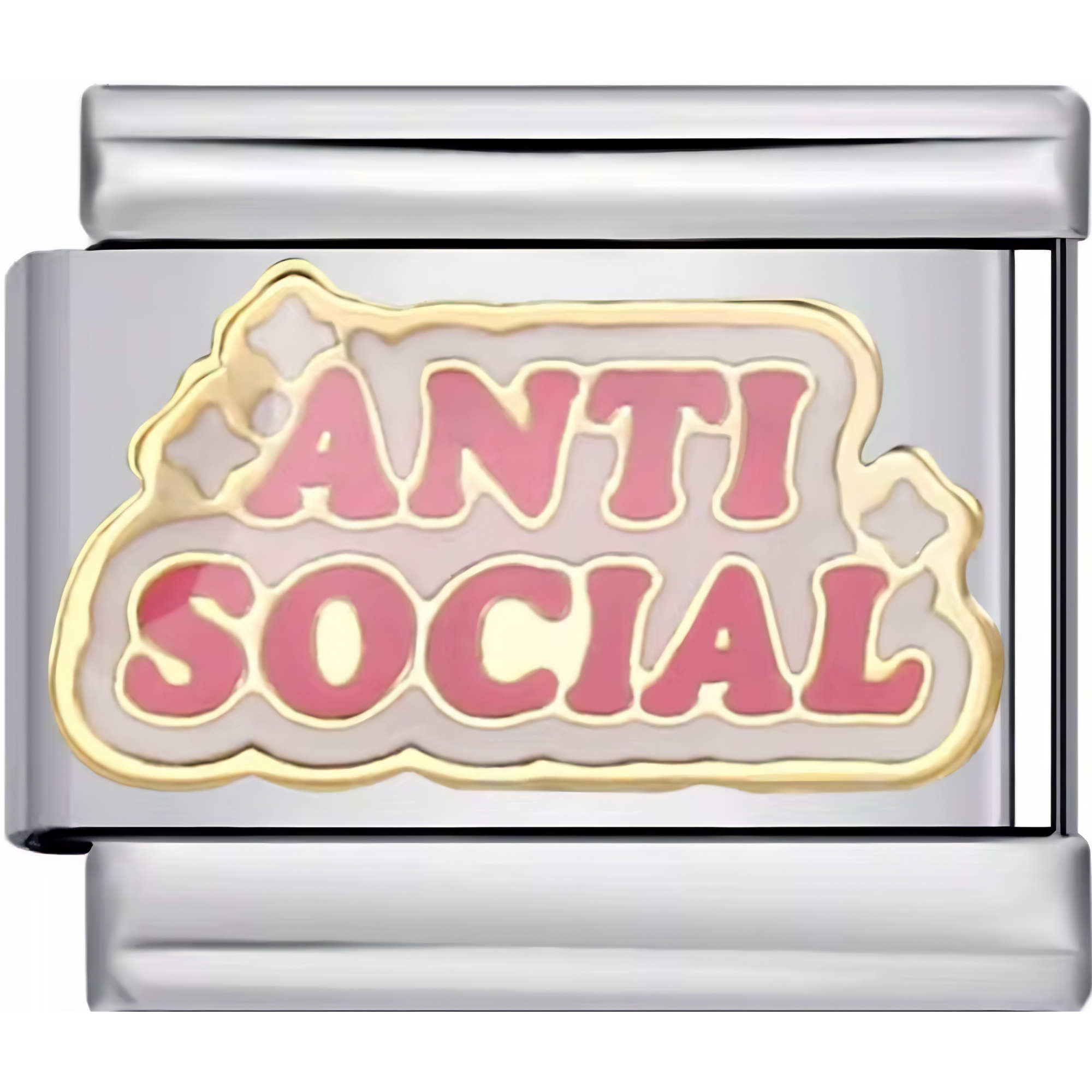 Pink "Anti-Social" Charm