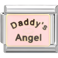 "Daddy's Angel" Charm