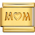 Simple "Mom" Charm