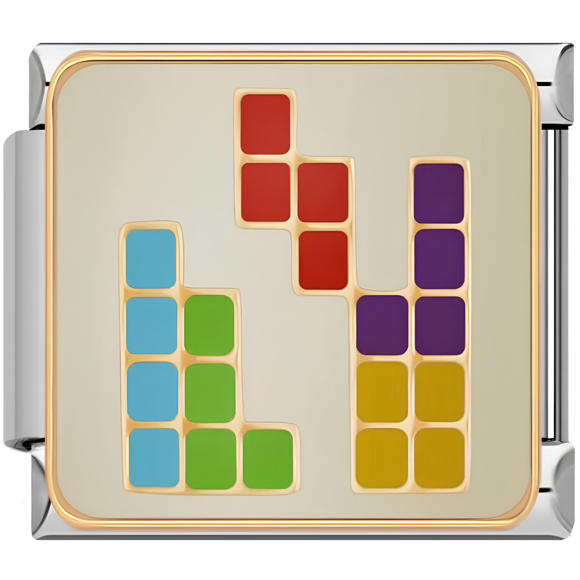 Retro Tetris Charm