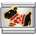 Dog in Sweater Charm