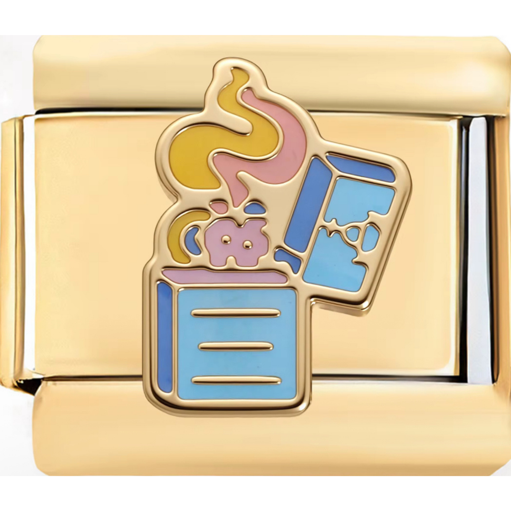 Blue Lighter Charm