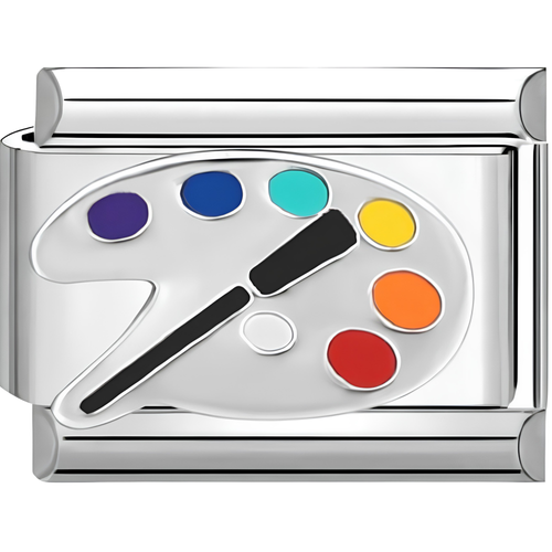 Art Pallet & Brush Charms