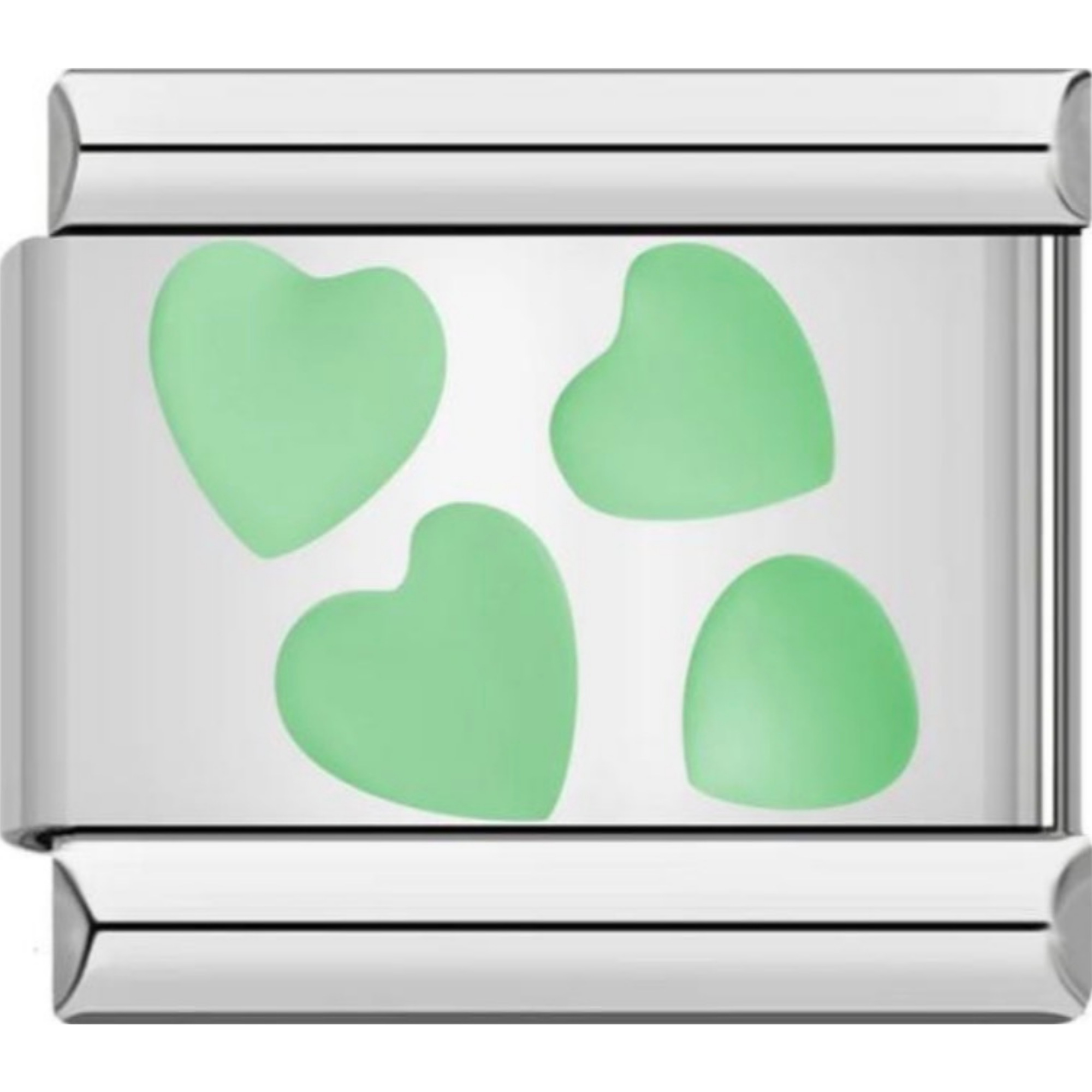 Colorful Heart Charms