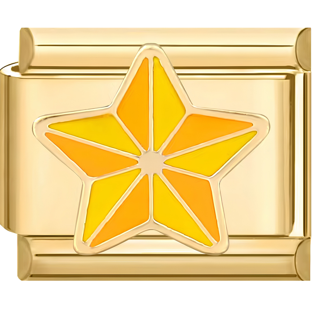 Yellow Star Charm