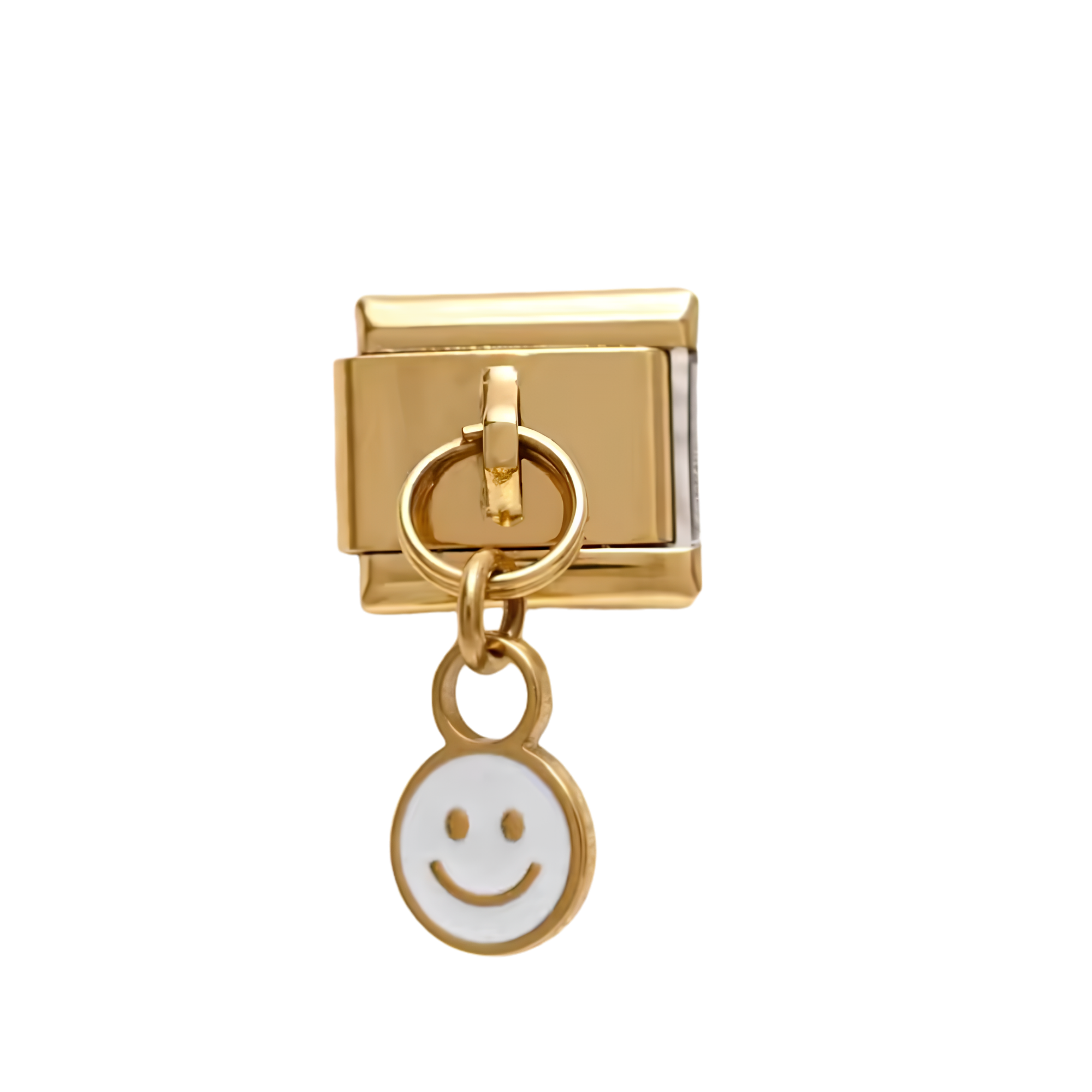 Smiley Face Dangle Charms