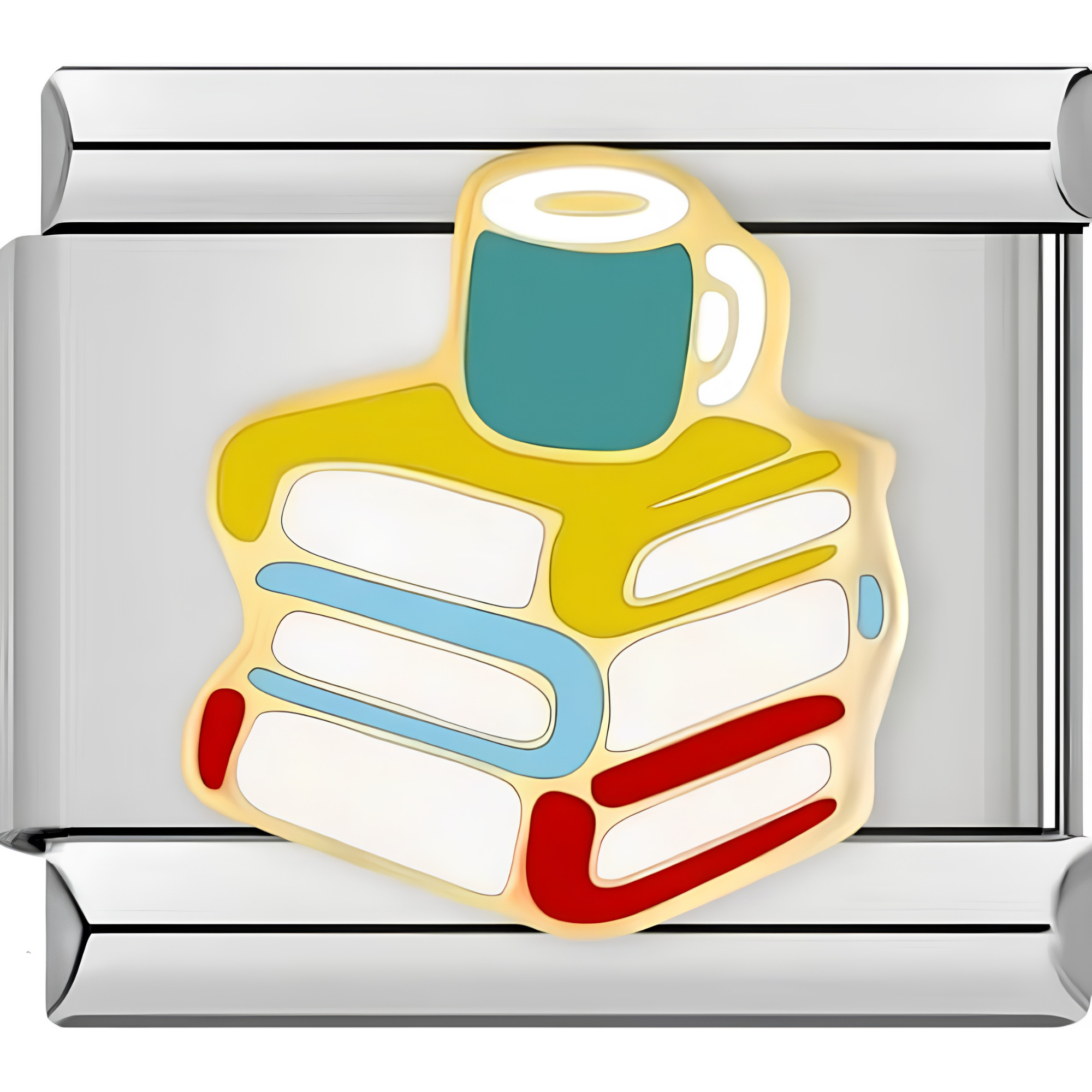 Book Stack Charms