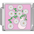 Droopy Daisy Vase Charm