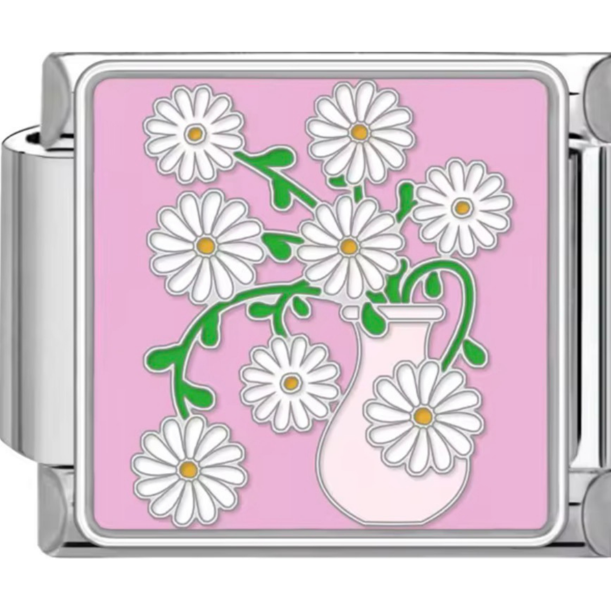 Droopy Daisy Vase Charm