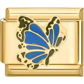 Blue Flutter Butterly Charm