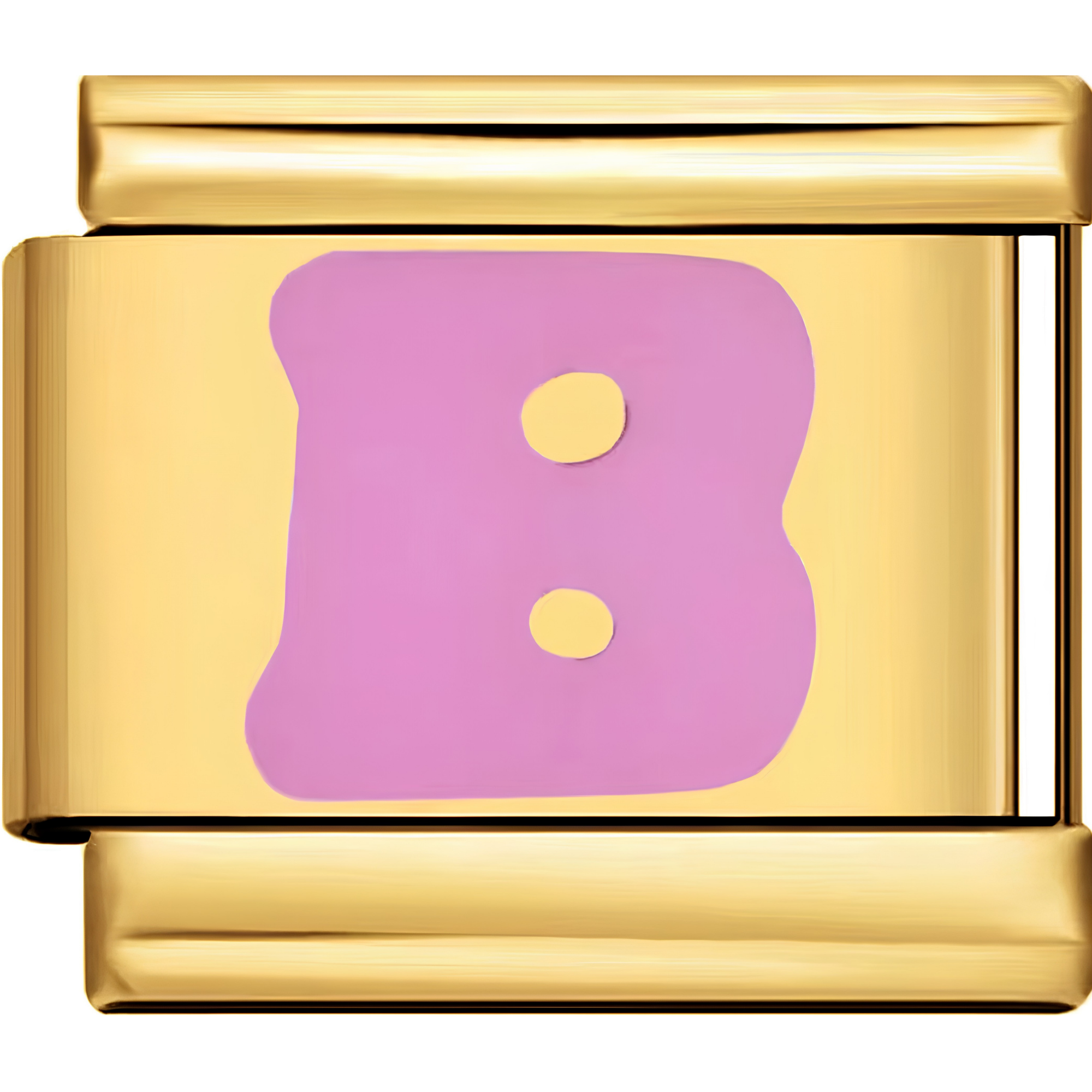 Pink Letter Charms