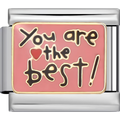 "You Are the Best" Charm