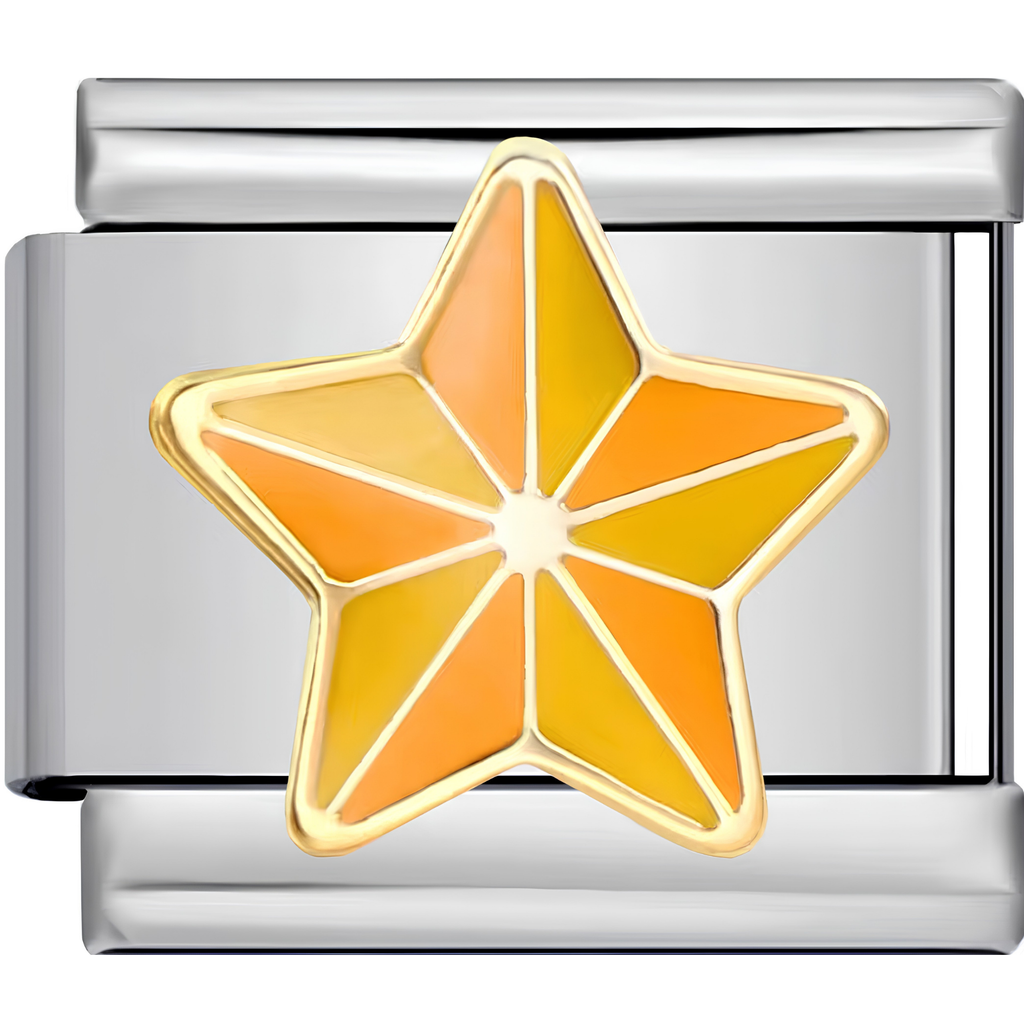 Yellow Star Charm
