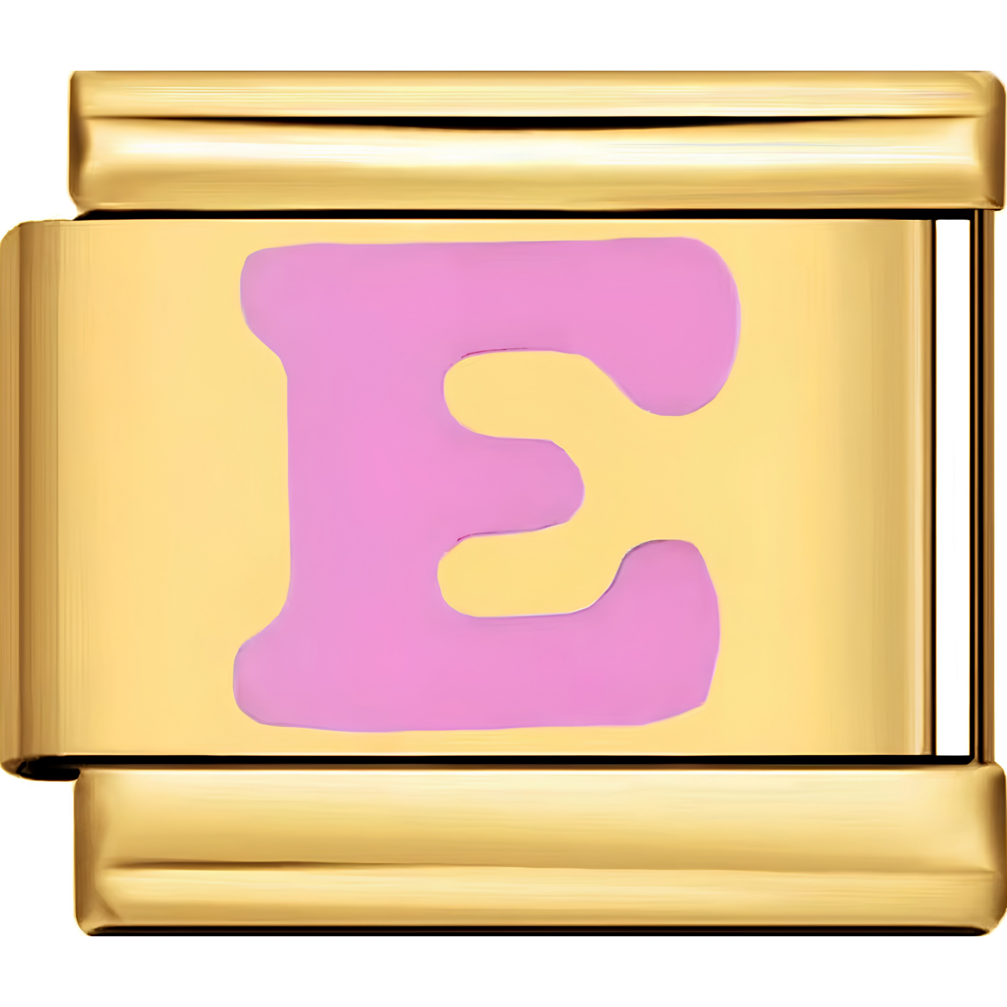 Pink Letter Charms