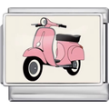 Pink Vespa Charm