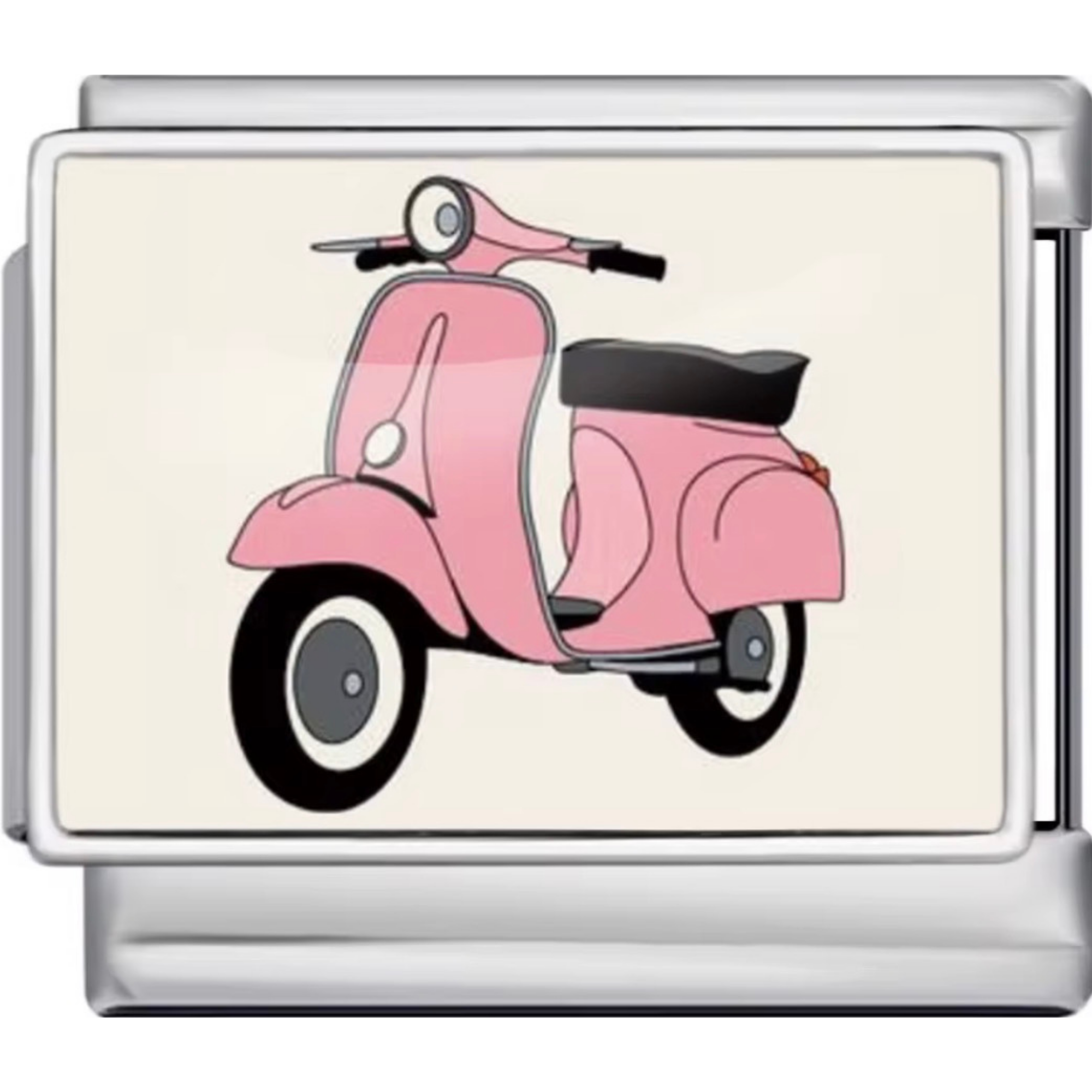 Pink Vespa Charm
