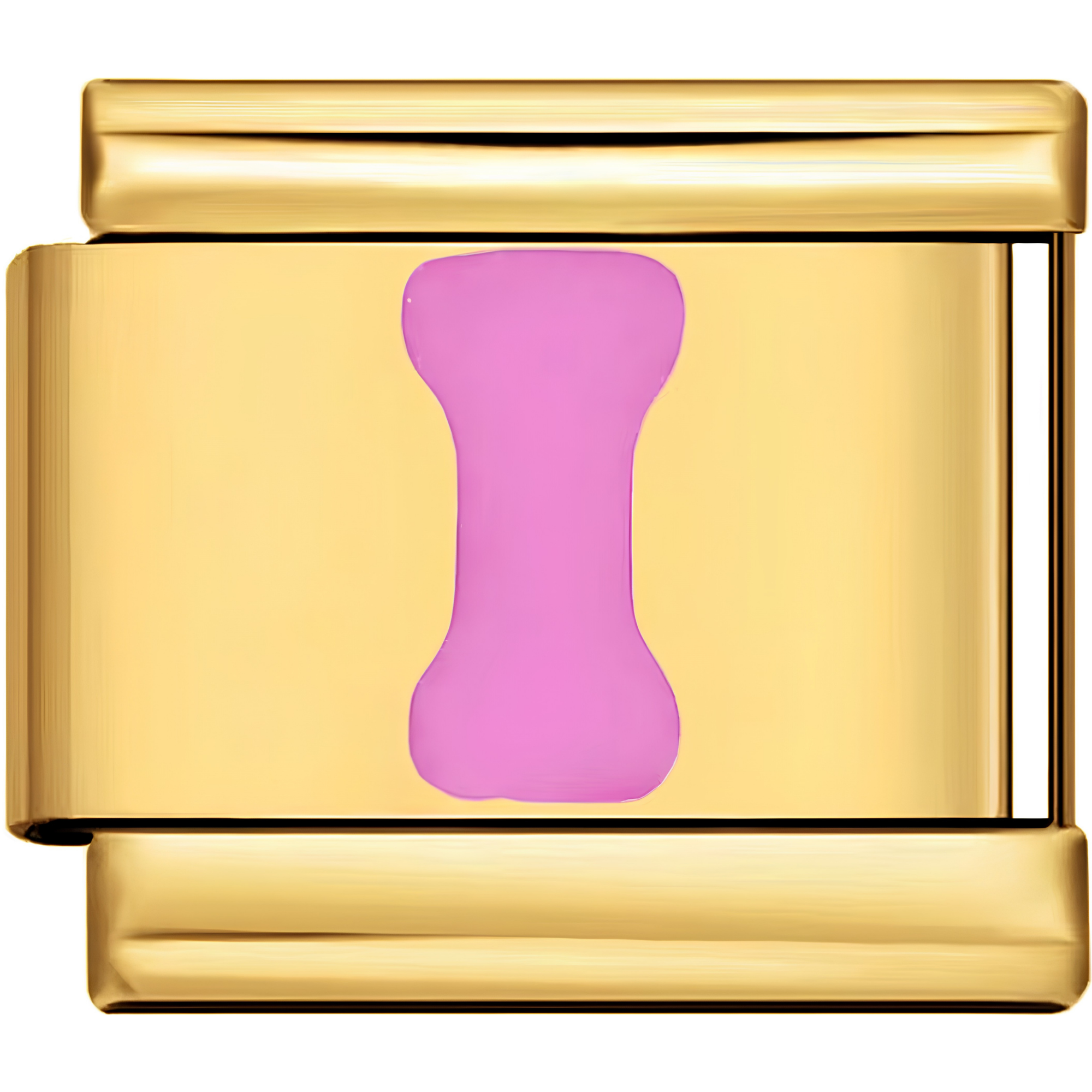 Pink Letter Charms