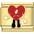 BB Heart Logo Charm