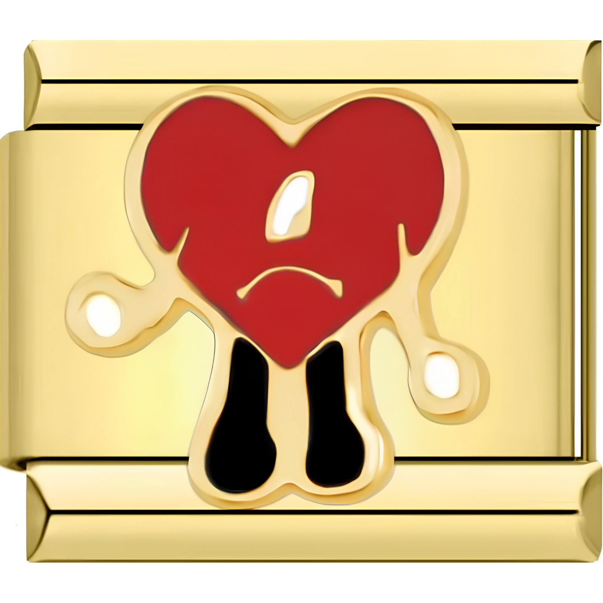 BB Heart Logo Charm