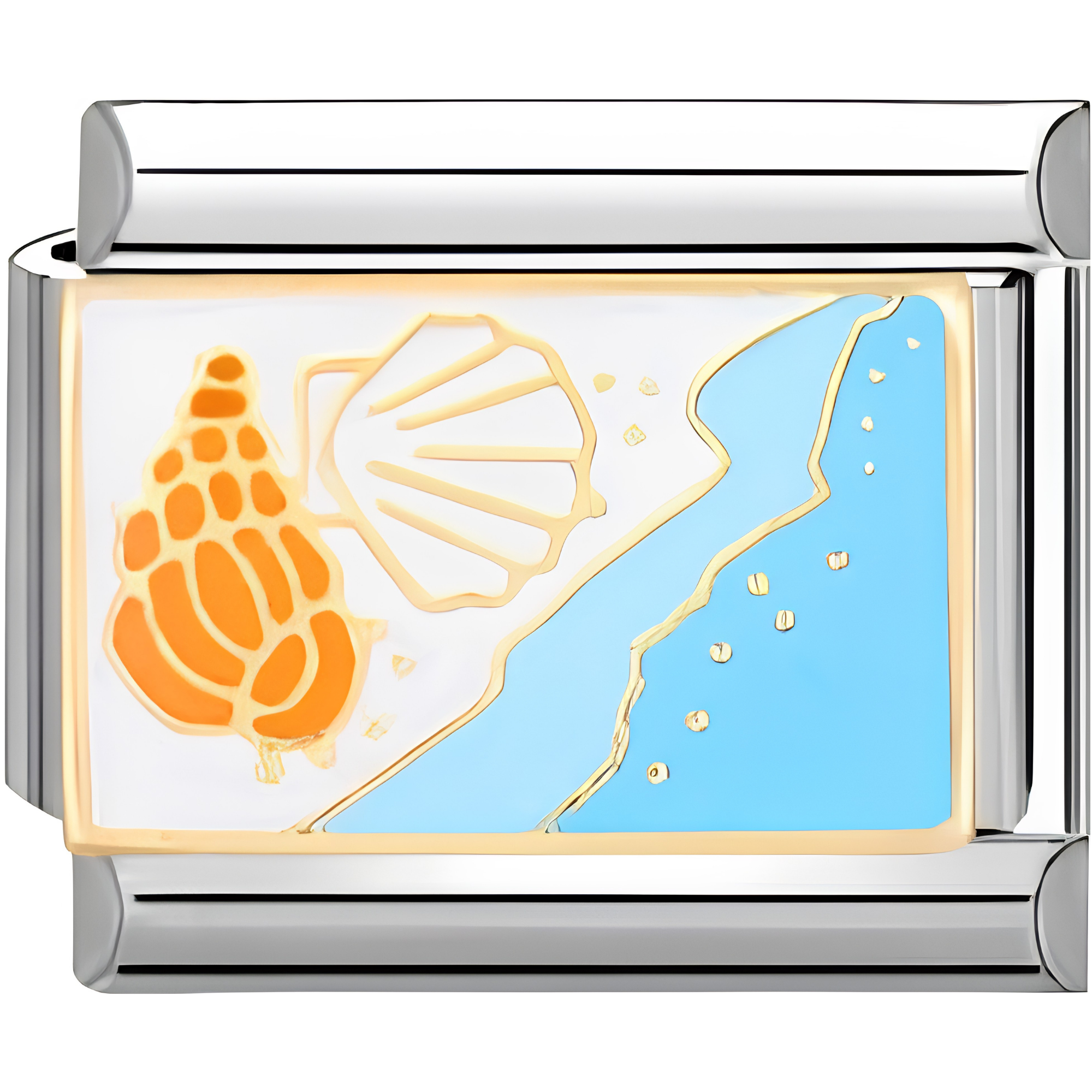 Shells on the Shore Charm