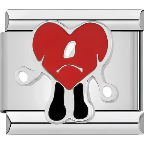 BB Heart Logo Charm