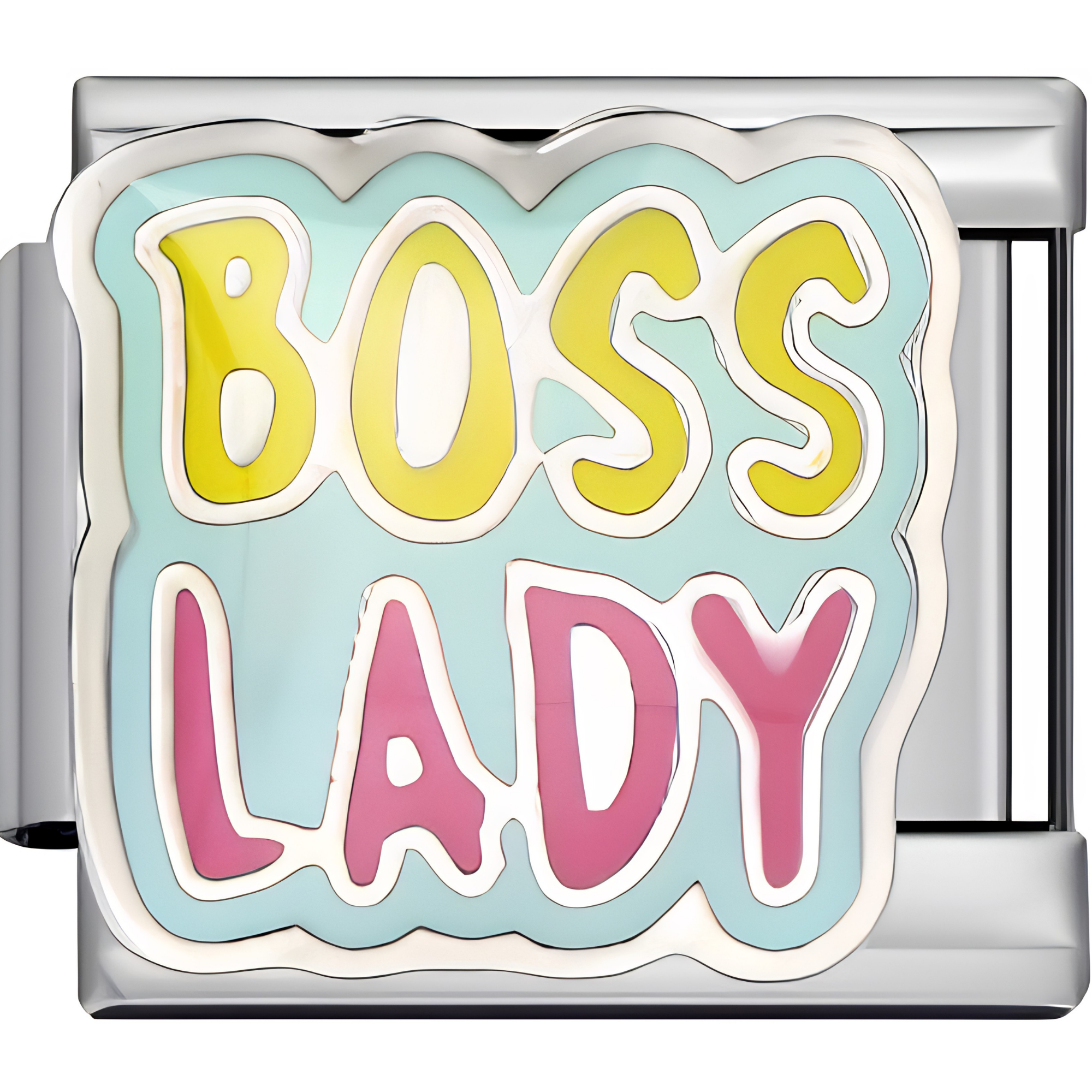 Blue "Boss Lady" Charm
