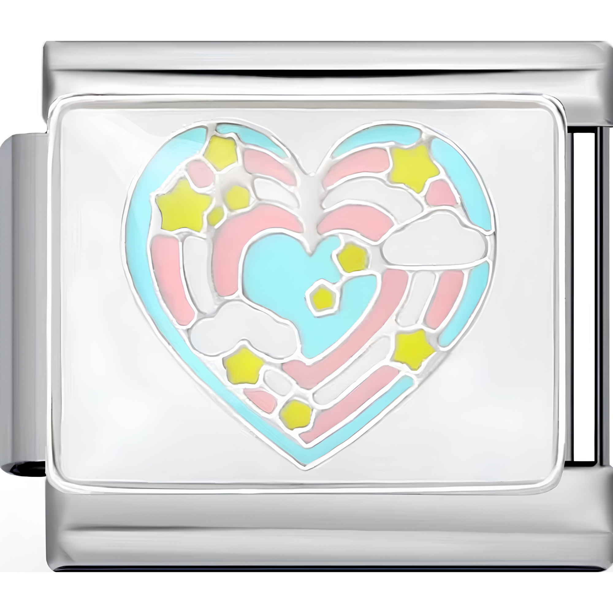 Colorful Shape Charms