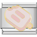 Pink Popsicle Charm