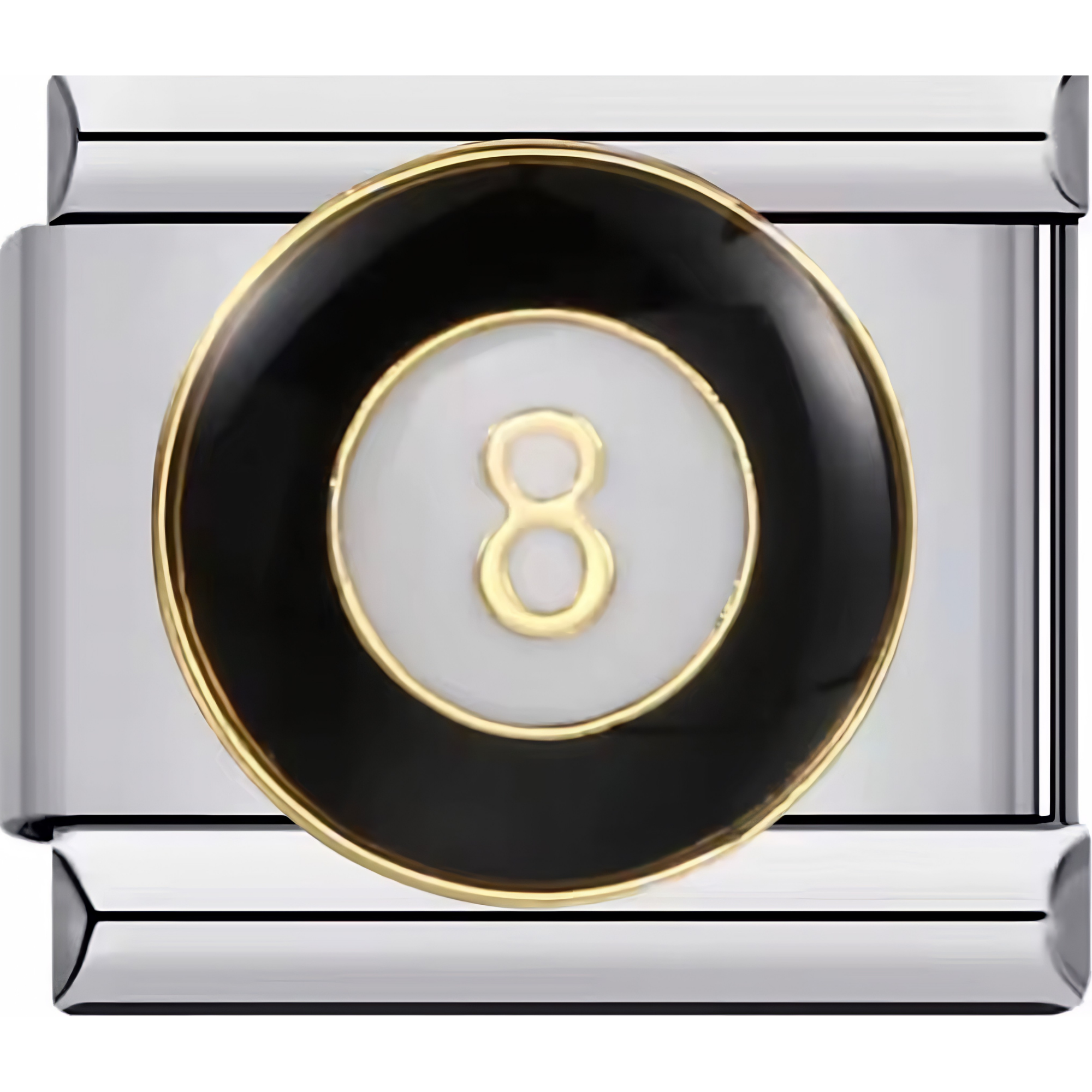 Black 8 Ball Charms