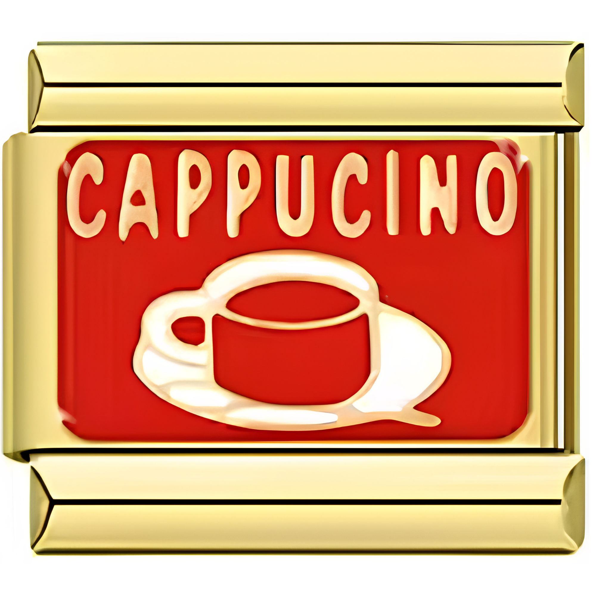 Red Cappuccino Charm