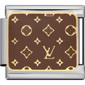 LV Pattern Charms