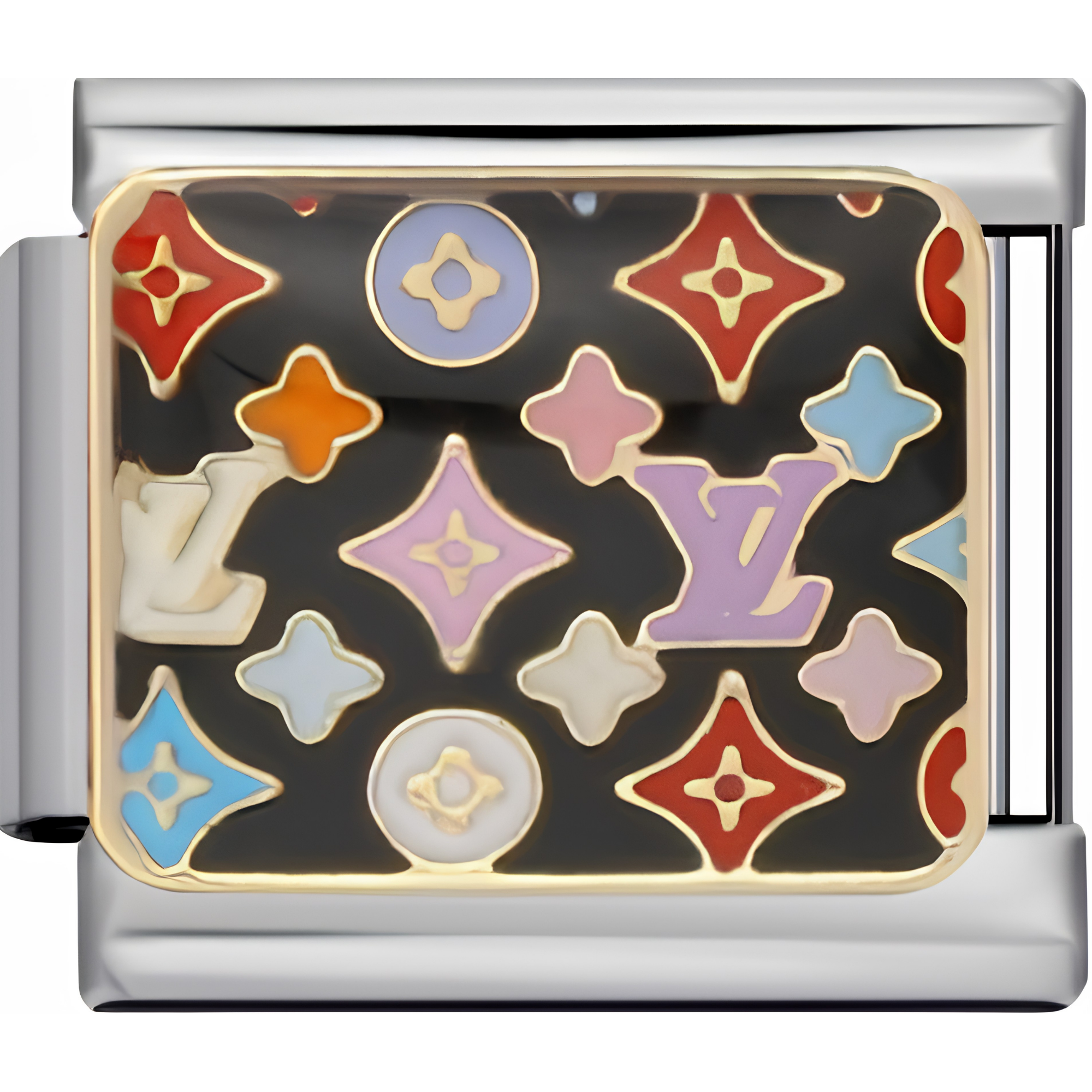 LV Pattern Charms