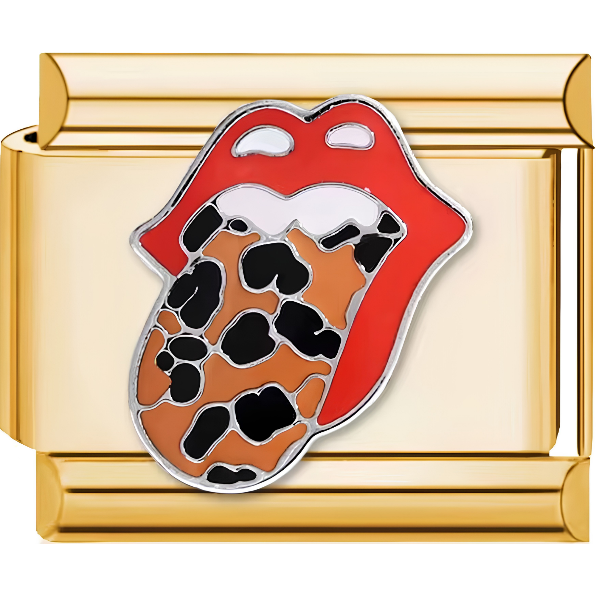 Leopard Print Design Charms
