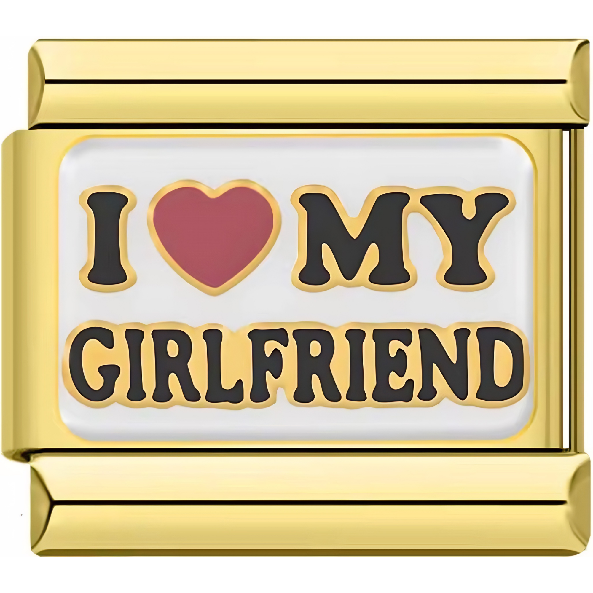 "I Love My Girlfriend" Charm
