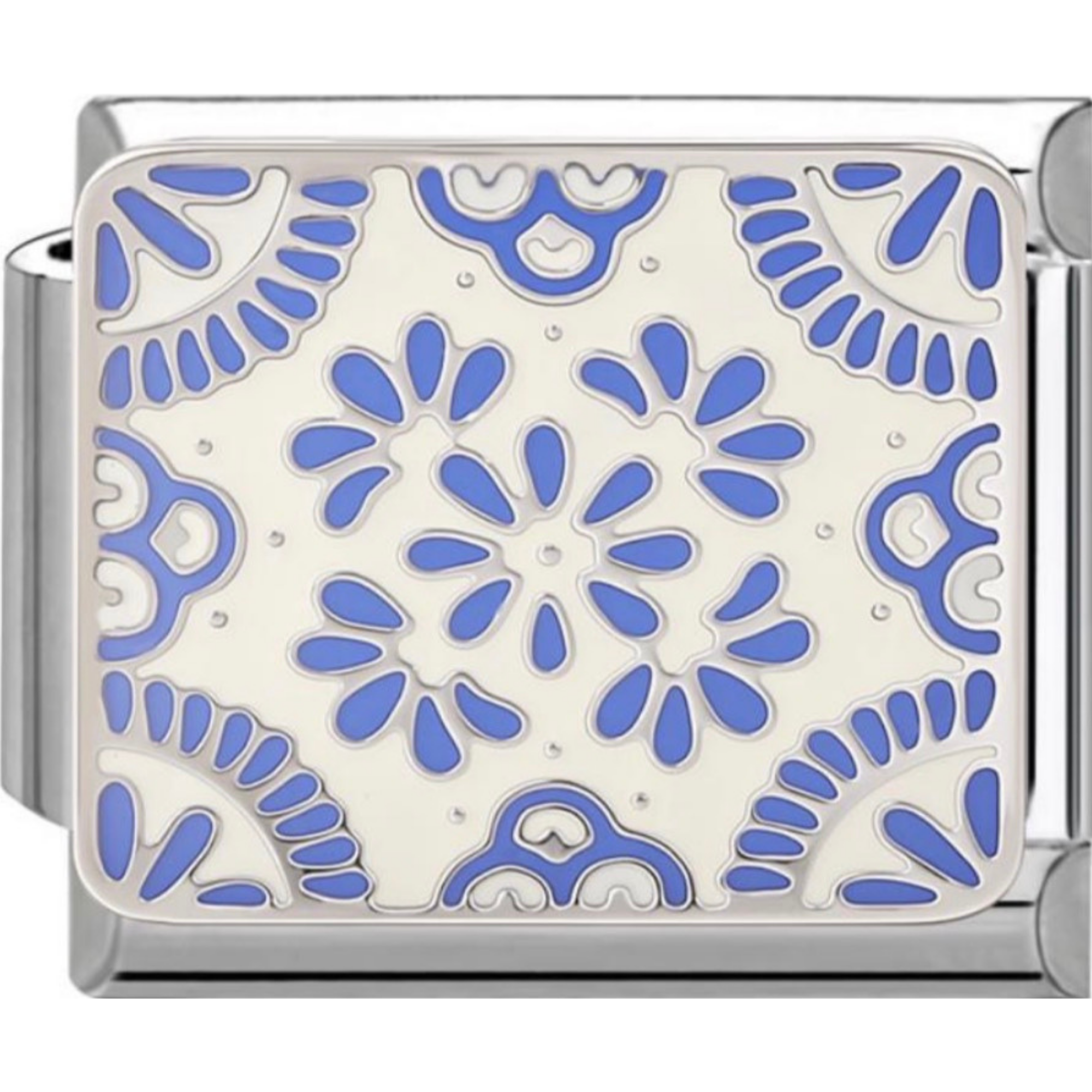Blue China Design Charm