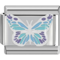 Blue Delicate Butterfly Charm