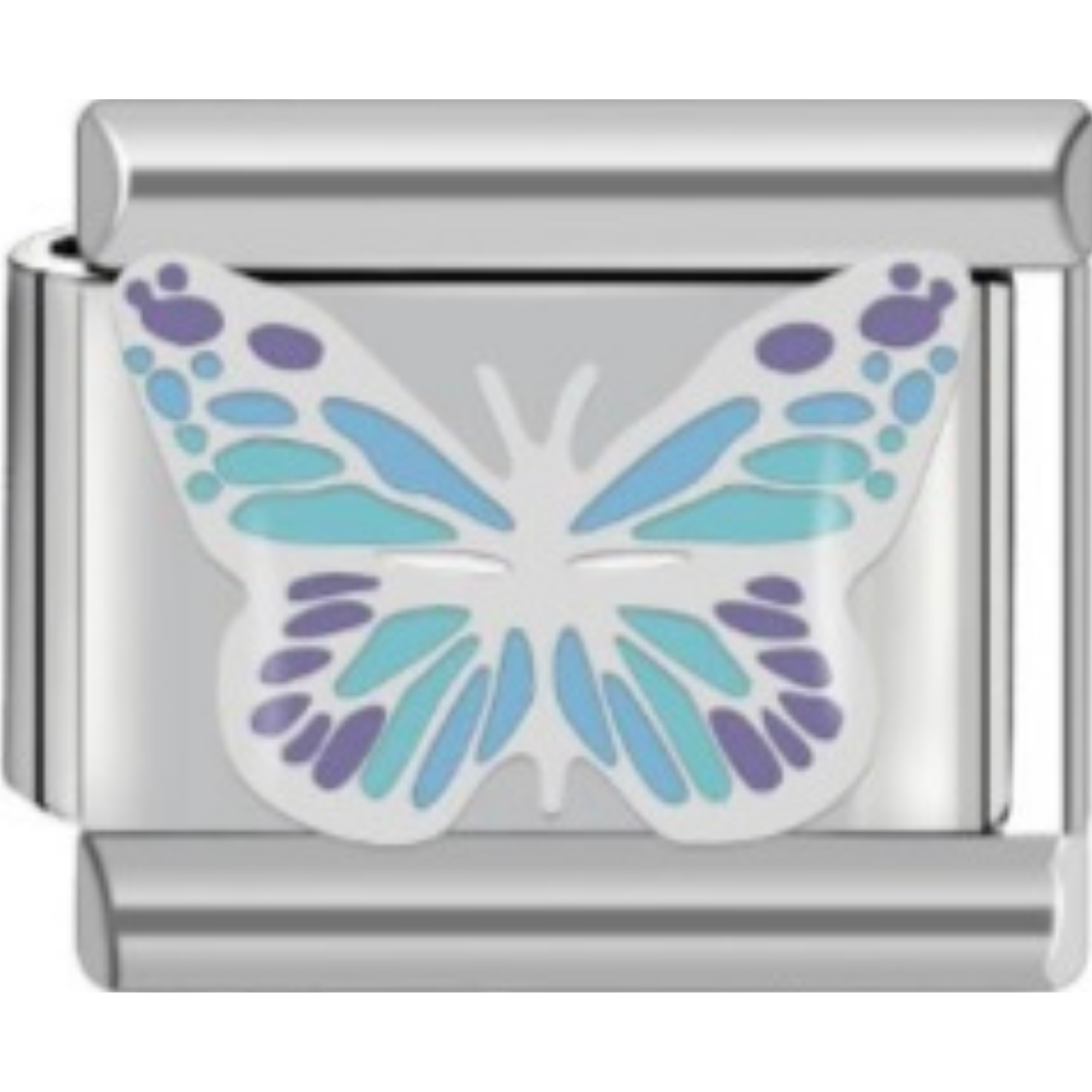 Blue Delicate Butterfly Charm