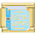 Book Worm Charm