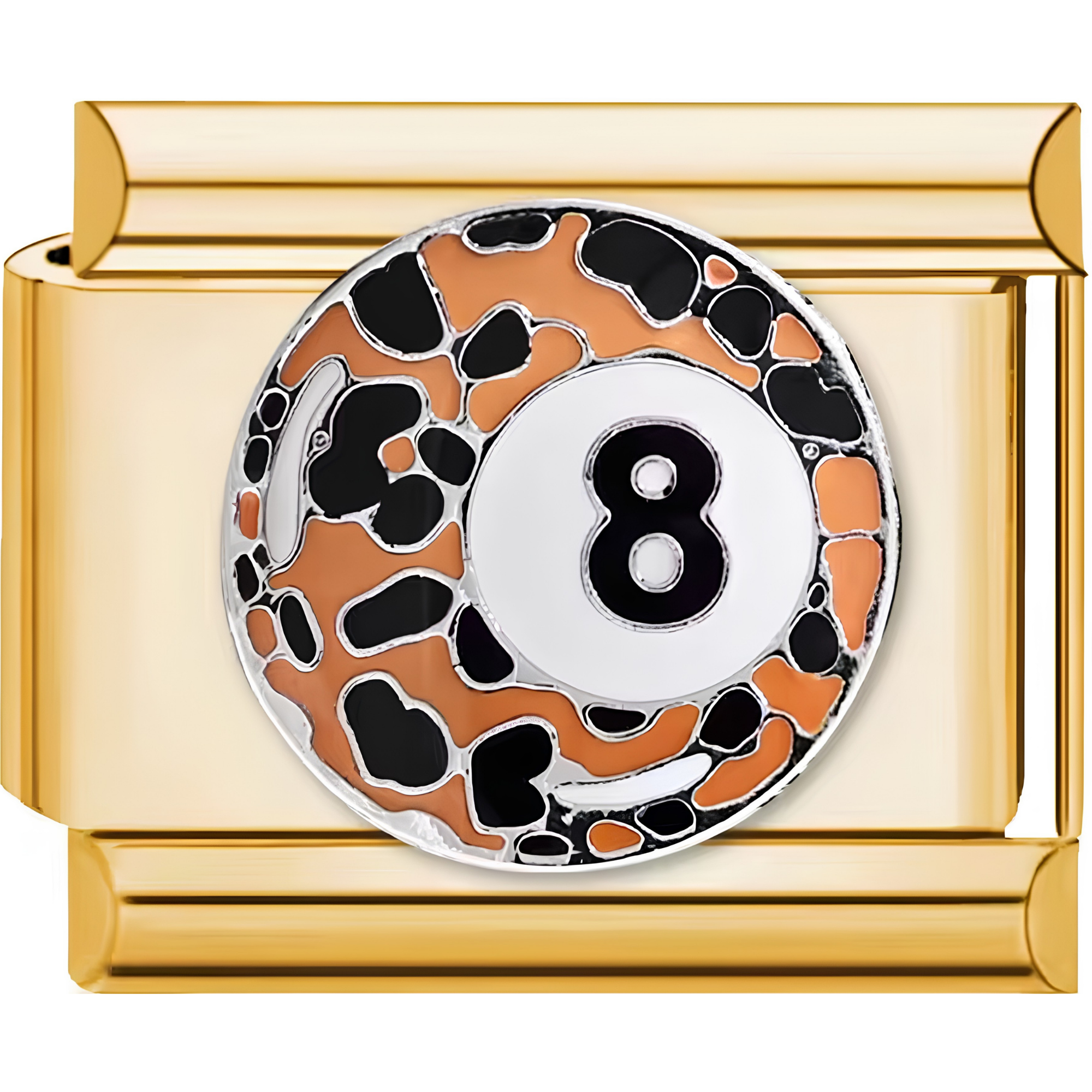 Leopard Print Design Charms