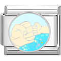 Little One Fist Bump Charm