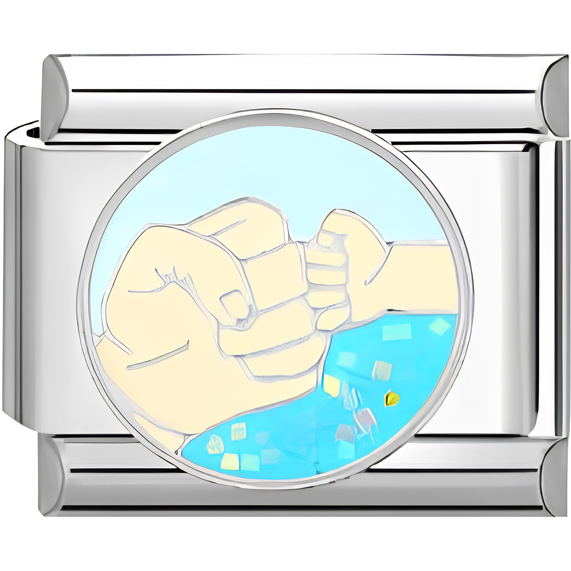 Little One Fist Bump Charm