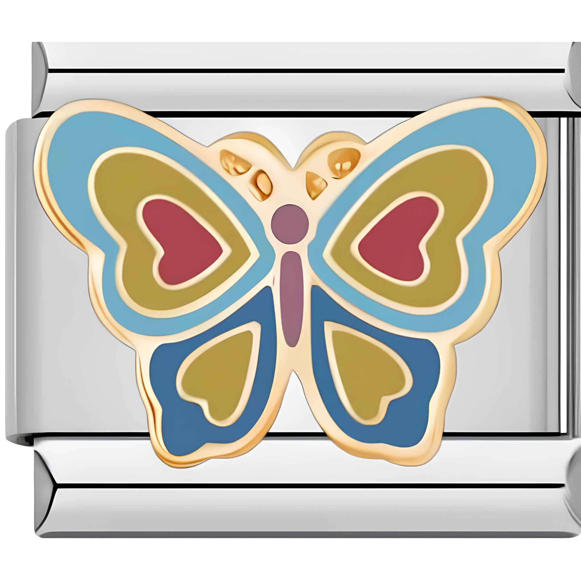 Blue Delicate Butterfly Charms