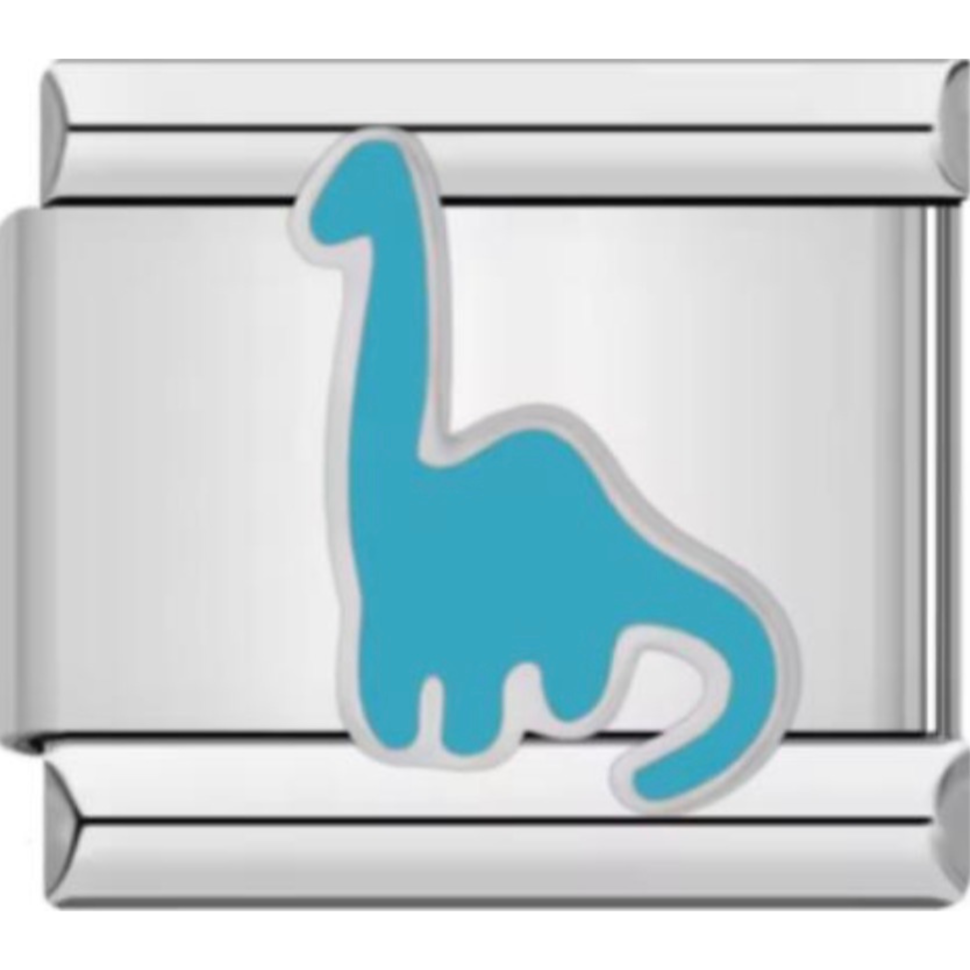 Blue Dinosaur Charm