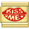 Kiss Me Lips Charm