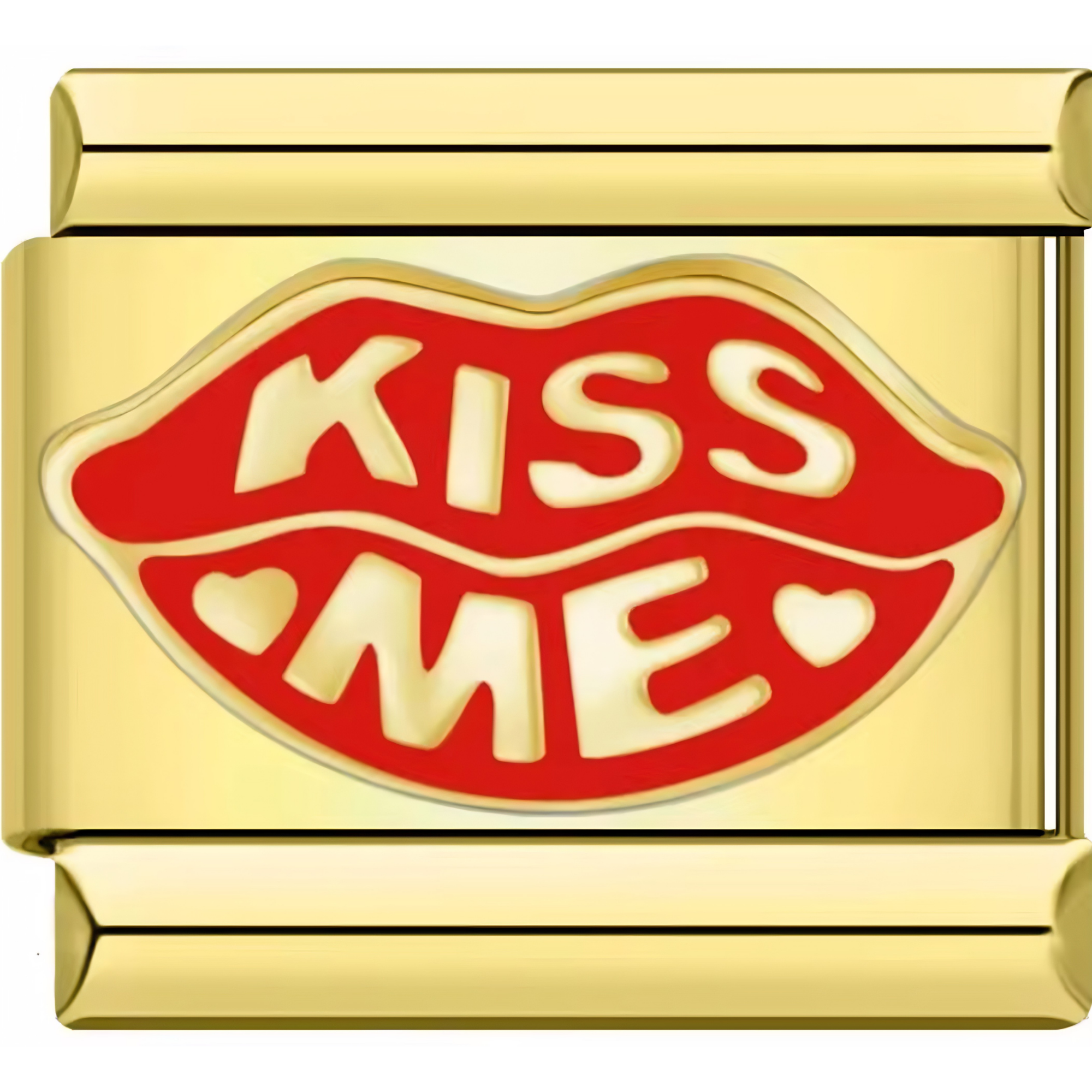 Kiss Me Lips Charm