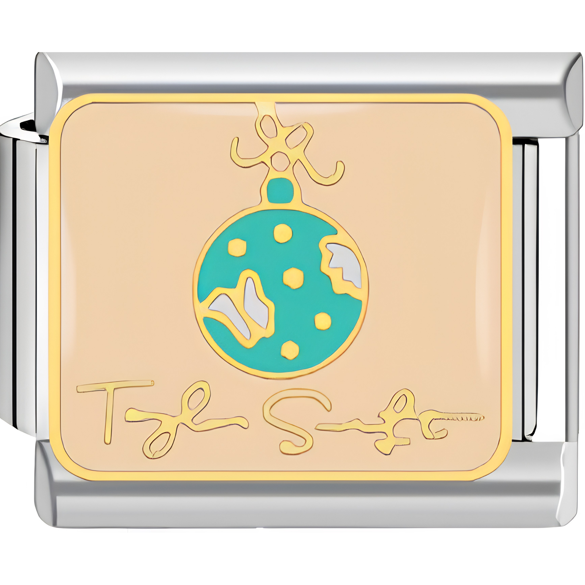 Green "Taylor Swift" Ornament Charm