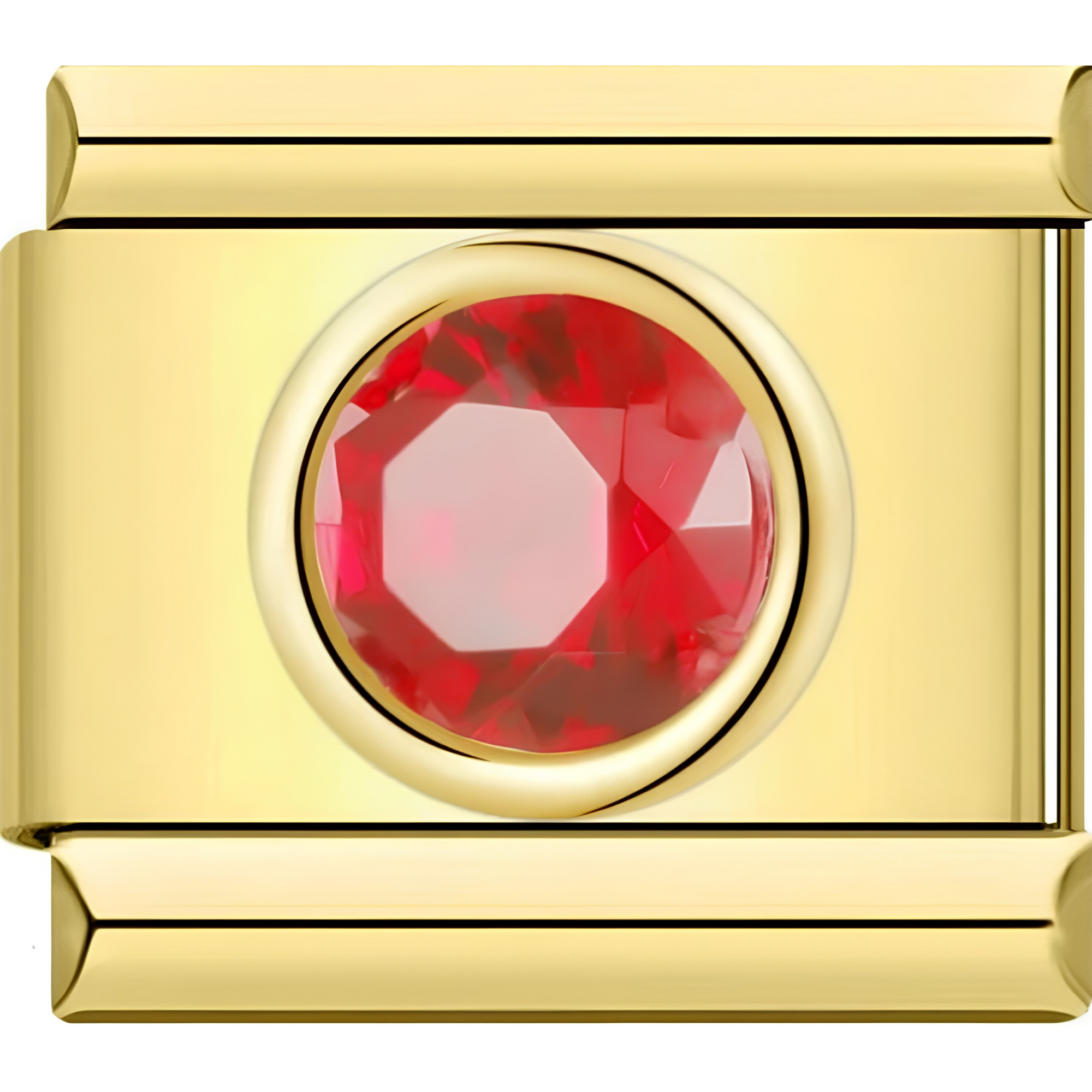Round Birthstone Charms