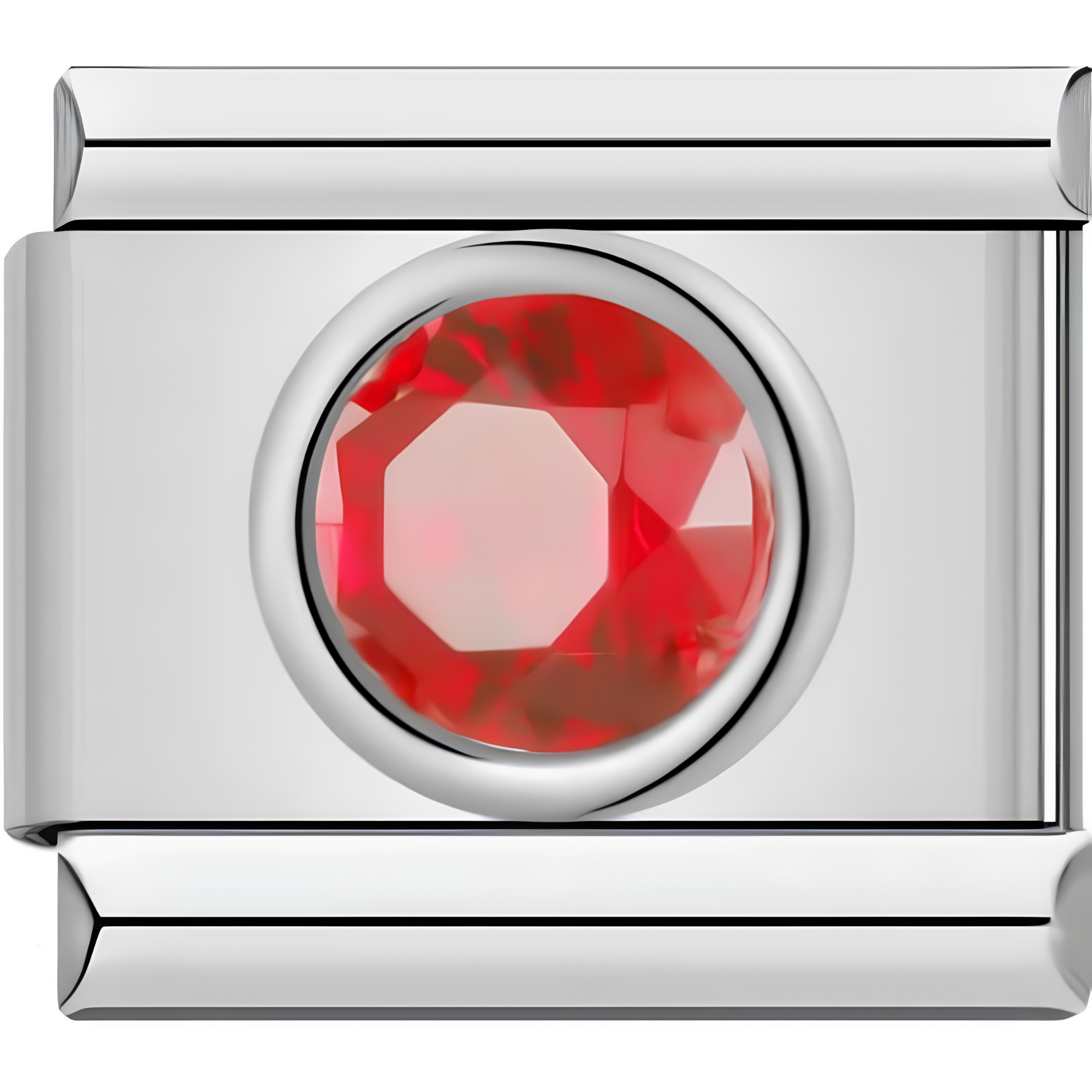 Round Birthstone Charms